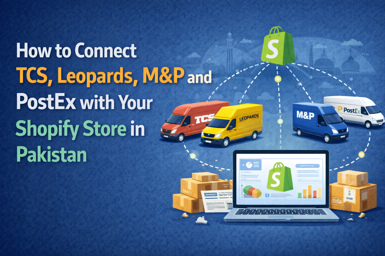 How to Connect TCS, Leopards, M&P and PostEx with Your Shopify Store in Pakistan