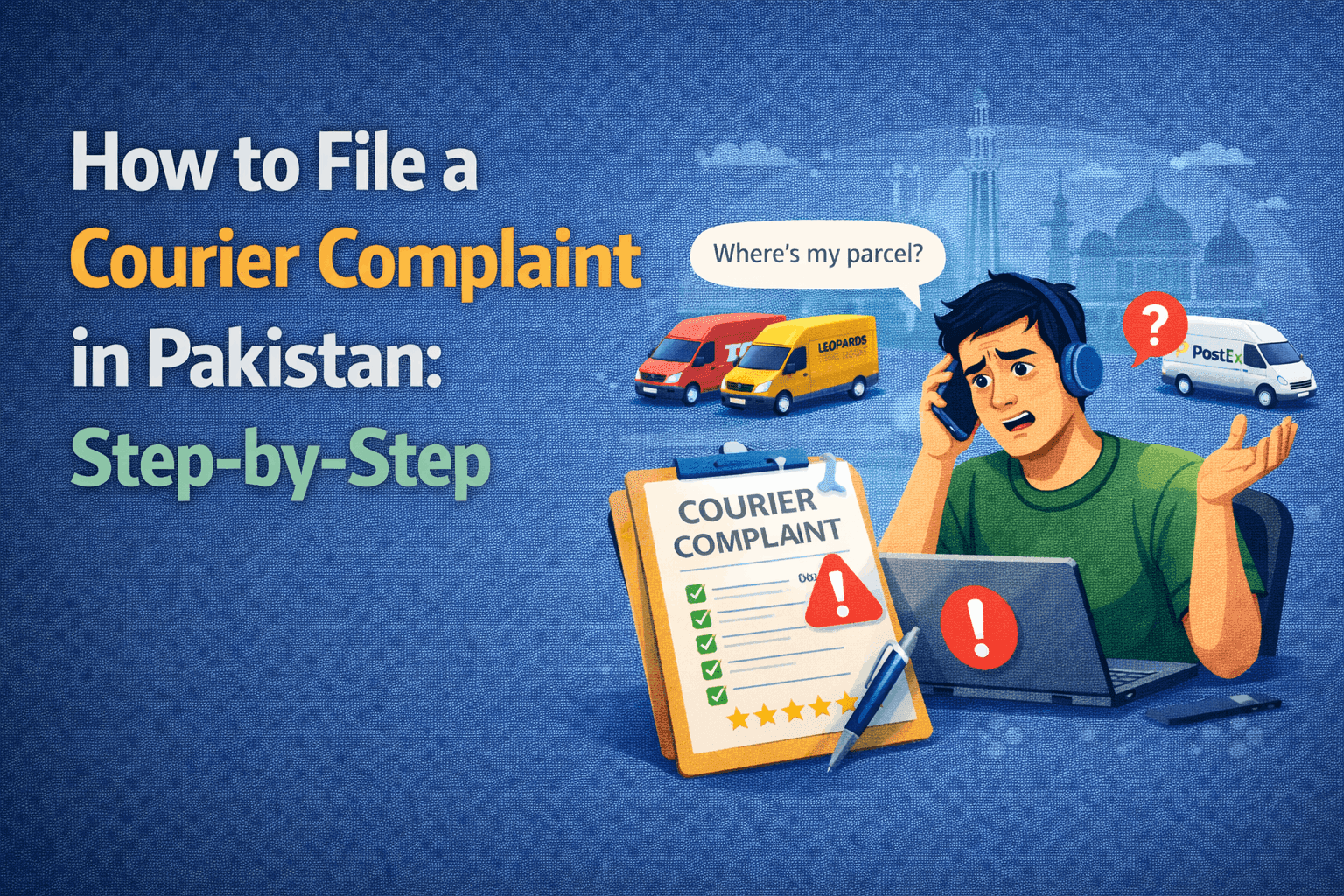 How to File a Courier Complaint in Pakistan: Step-by-Step