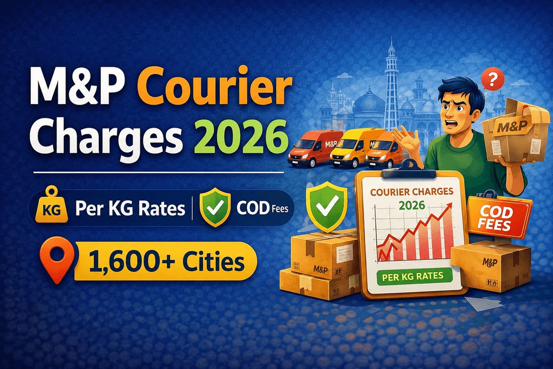 M&P Courier Rates 2026 — Per KG & COD Charges Pakistan | Track My Order ...