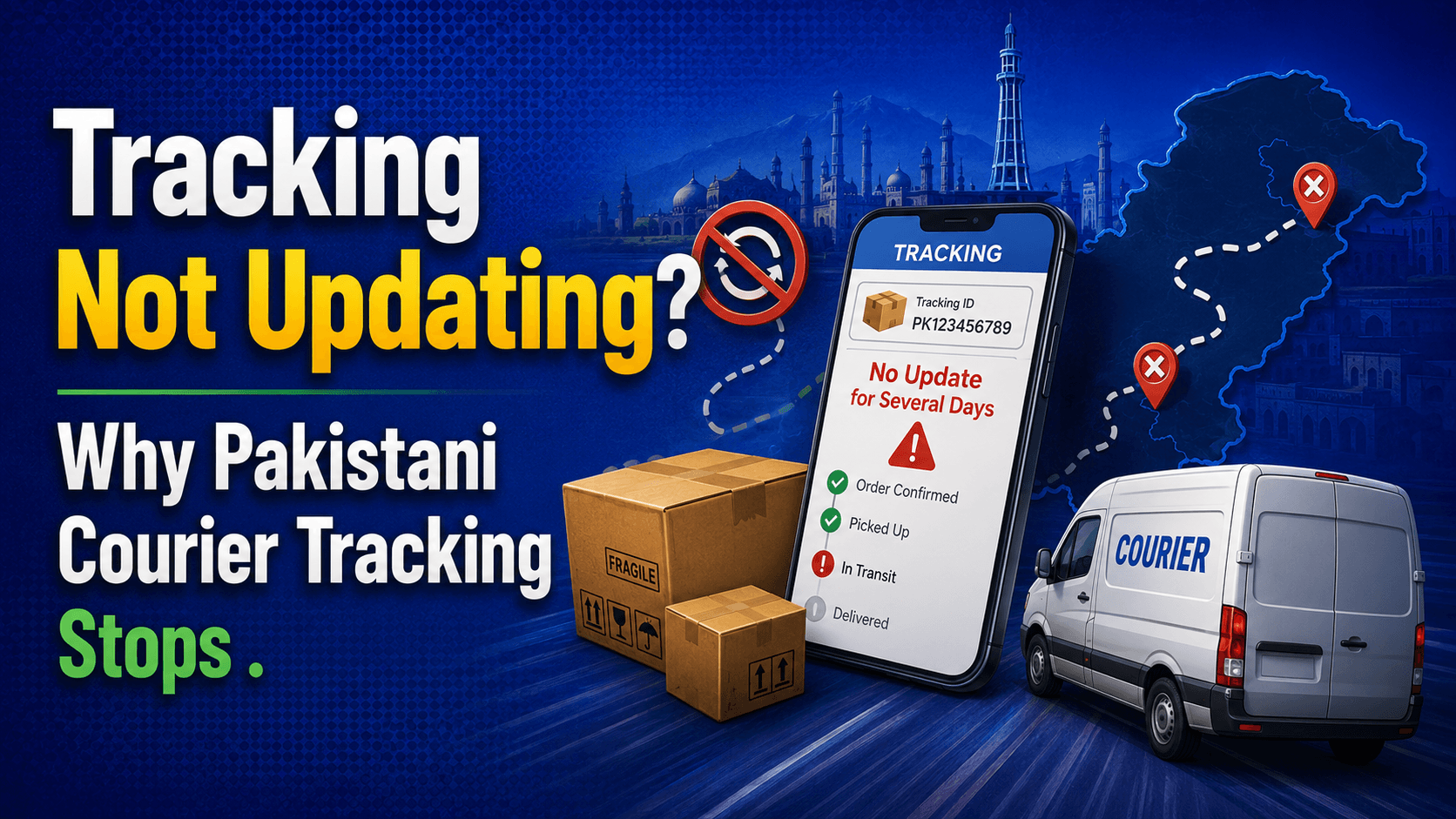 Tracking Not Updating? Why Pakistani Courier Tracking Stops