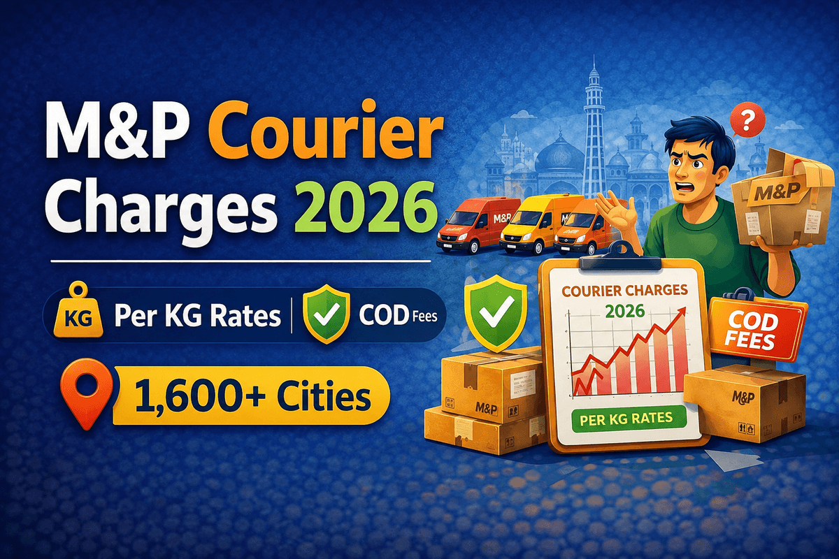 M&P Courier Rates 2026 — Per KG & COD Charges Pakistan | Track My Order ...